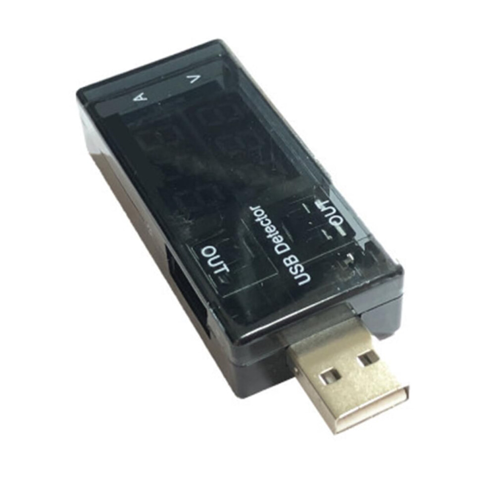 Usb Power Meter With Realtime Voltage Display And Fast Charging Detection, Usb Voltage Tester For Multidevice Compatibility 9351714689632