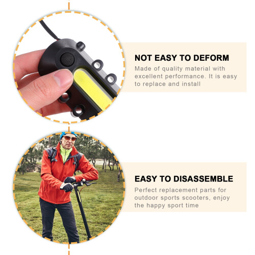 LED-scooterforlygte 5 / 5,5 / 6,5 tommer 1