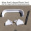 Pigeons Feeder Trough No Mess Pet Feeding Tray No Waste-40cm 3