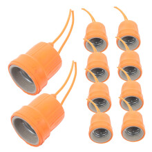 10 Pack Temperature Resistant Hanging Light Socket with Wire, Leakproof Ceiling Lamp Holder for Easy Installation