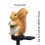 Ηλιακά φώτα κήπου Squirrel, διακοσμητικά εξωτερικού χώρου 2