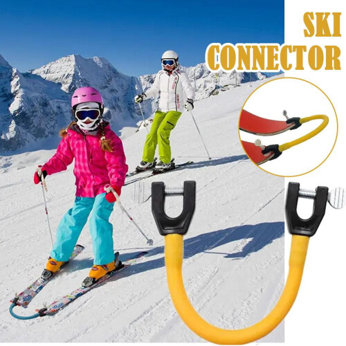Edgie Wedgie Ski Teaching Aid for Kids - Tip Connector 2