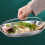 Stainless Steel Steaming Plate with Double Handle Fish Serving 2