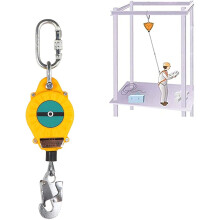Fall Protection Safety Lanyard 20M Self Retracting Lifeline with QuickAction Braking System for Work at Height