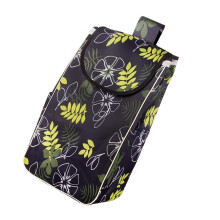 Waterproof Oxford Shopping Trolley Bag 40L Foldable Cart Replacement with Side Pockets and Drawstring Closure