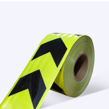 Intensity Reflective Tape Roll Green Black Waterproof Self Adhesive Durable Safety Marking 10CM x 20M