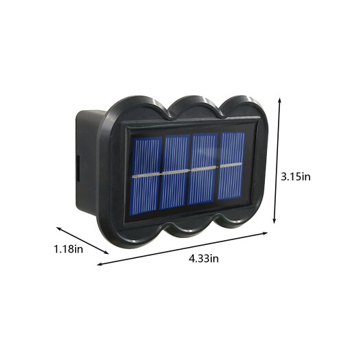 Capino solcellsspotlights utomhus vattentäta 4-pack 2