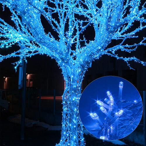 MAMOWEAR fairy lights 33 ft 100 LED 8 modes waterproof 2