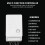 ZOELNIC Christmas string lights cool white 100 LED 33 ft 4