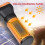 Solar-Campinglaterne, USB-aufladbar, 2400 mAh, IPX5 5