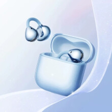 (Sky blue) Open-Ear Headphones, Earbuds Bluetooth,Clip-On Wireless Earbuds, 5.1g Lightweight, 38H Battery