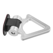 Universal Car Tow Hook Ring Sport Style Decorative Accessory for Front Rear Bumper Enhancement