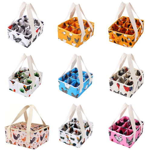 9 Compartment Eggs Collection Basket From-Green grass chicken 1