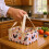 9 Compartment Eggs Collection Basket From-Green grass chicken 4