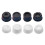 High Temperatures Resistant Silicone Mousse Cake Molds-White 4 2