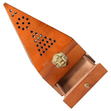 Pyramid Incense Burner Desktop Incense Burner Decoration Lasting Incense Burner Holder