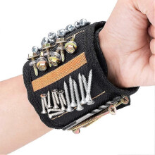 Magnetic Bracelet with 20 Powerful Magnets Best Men's Gift Magnetic Bracelet Craftsman Gift Holding Tool Screw Nail Drill