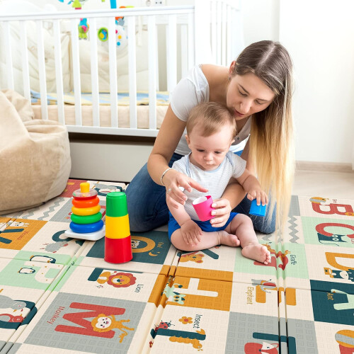 Dripex Foldable Foam Baby Play Mat 2