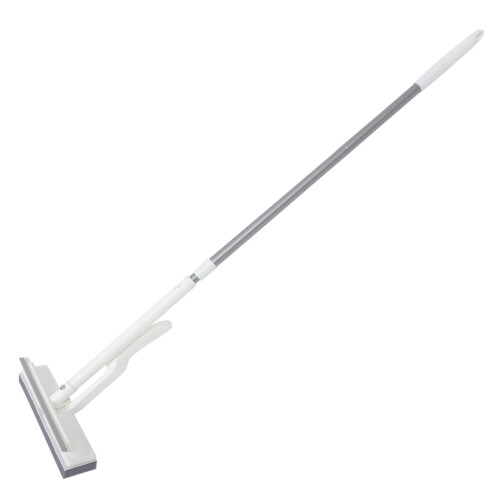 Small Self Squeeze Mop for Tile Floors, Lightweight Sponge Mop for Kids, Compact Storage