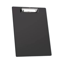 20‑Piece Thickened A4 File Folder Set with Stainless Steel Clip, Durable Plastic Clipboard Folder for Office and School