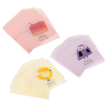 45pcs SelfAdhesive Disposable Car Trash Bags with LeakResistant Design for Travel Use
