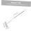 Small Self Squeeze Mop for Tile Floors, Lightweight Sponge Mop for Kids, Compact Storage 2