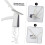 Small Self Squeeze Mop for Tile Floors, Lightweight Sponge Mop for Kids, Compact Storage 3