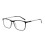 Reading Glasses for Men 1.0x Rectangle Black‑Transparent Frame, Durable Spring Hinge 1