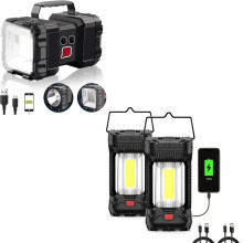 Rechargeable Camping Lantern 800LM LED Light with Power Bank, 4 Modes, IPX4 Waterproof for Outdoor and Emergency Use