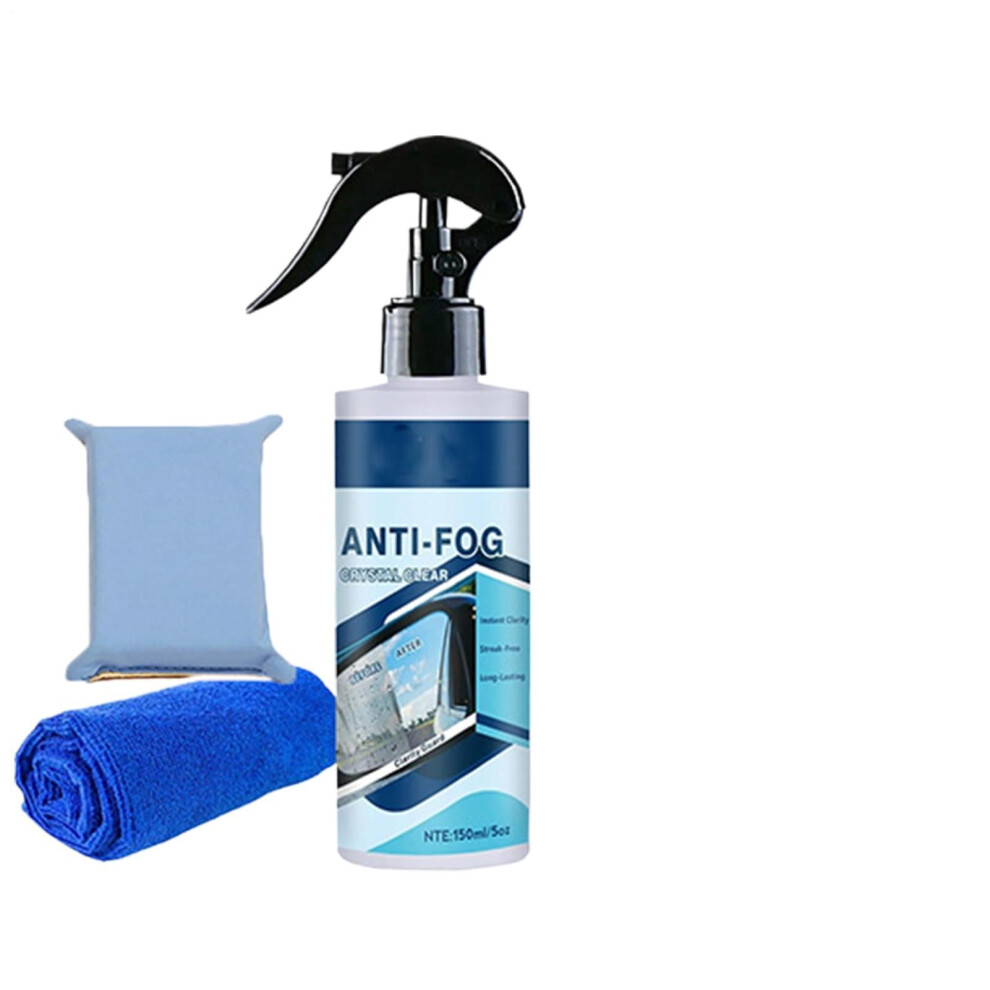 Car Anti Fog Spray 150Ml Streak Glass Defogger For Windshield And Mirrors Clear Vision Coating 9771547064268