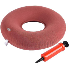 Turnsole Butt Donut Pillow for Tailbone Pain Hemmoroid Bed Sores - 15" Coccyx Donut Seat Cushions for Pressure Relief - Donut Inflatable To Sit On