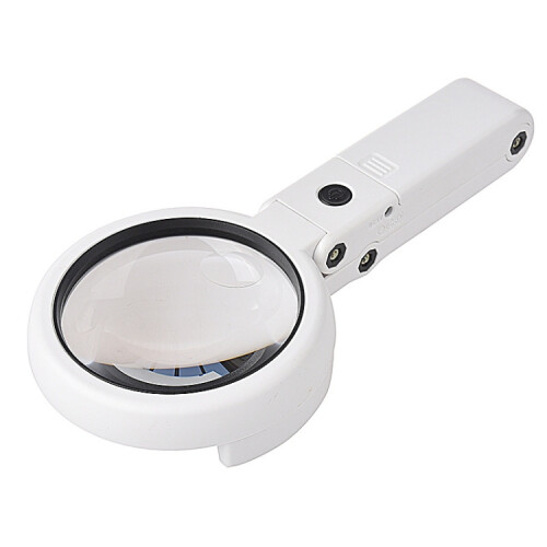 5X / 11X USB Charging LED Light Handheld Magnifier(FS 75RC) 1