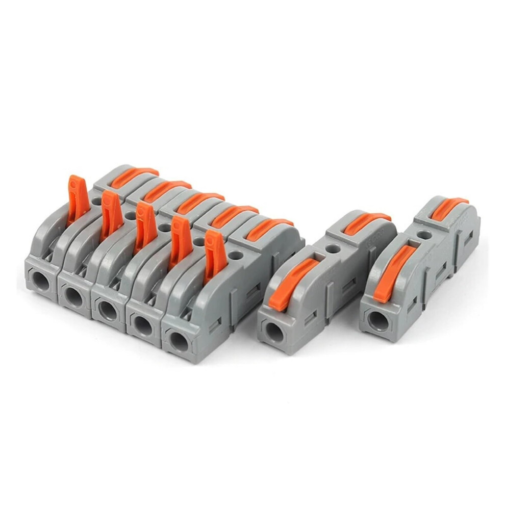 Compact Wire Connectors 100Pcs Reusable Terminal Block Assortment For Quick Reliable Electrical Splicing 9351714692458