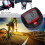 1x LCD digital vandtæt cykelcomputer speedometer med kabel 4
