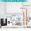 Silent Clock Movement Replacement Kit with Natural Wood Hands, Quartz DIY Wall Clock 3
