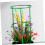 Adjustable Round Wire Plant Support Trellis for Garden Tomato Plants, SpaceSaving Stable Frame 5