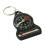Outdoor Compass Keychain with Thermometer, Compact Dual Function Hiking Camping Navigation Tool 4