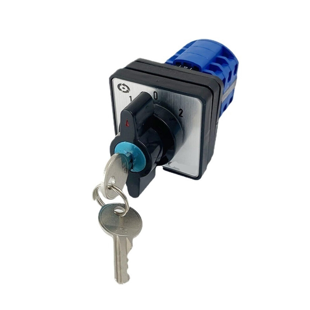 Rotary Cam Switch 3 Position 690V Lw26 Lw28 Lw39b Key Selector Switch For Three Phase Changeover 9351714692946