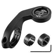 Bike Mount Out Front for Garmin Edge 530 830 1040, Stable Secure 31.8mm Handlebar Extension, Black