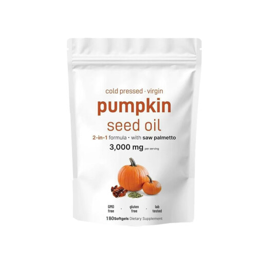 180 caps-Pumpkin seed oil Capsules