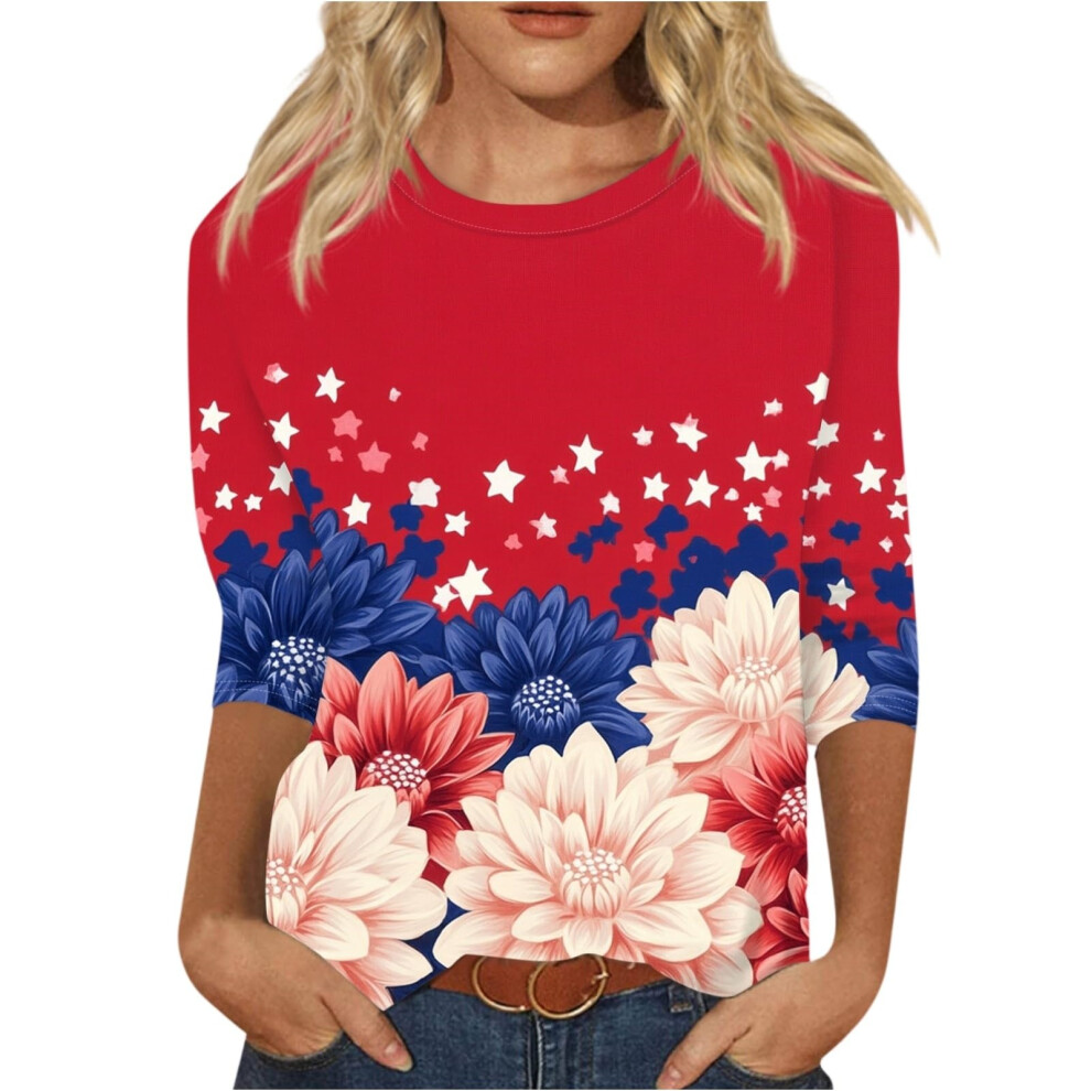 Patriotic  250 Shirt Anniversary  Shirt Women 250th-Red XL