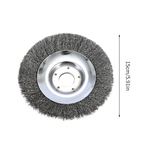 Ferramenta universal para capinar com disco de arame de 8 polegadas, totalmente em metal. 2