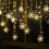 ZOELNIC Christmas96LEDs Snowflake String Curtain Window Light 2