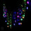 ZOELNIC Christmas96LEDs Snowflake String Curtain Window Light 4
