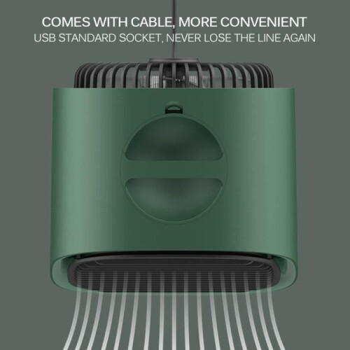 Draagbare airconditioner - JOULLI - Mini - 4-in-1 - 300 ml - 30 dB - Groen 2