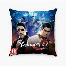 AIVO Yakuza kussensloop van gesponnen polyester, 18x18 inch