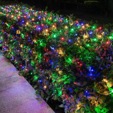 12ft x 5ft 360 LED-tilkoblede julenettlys 8 moduser lavnett