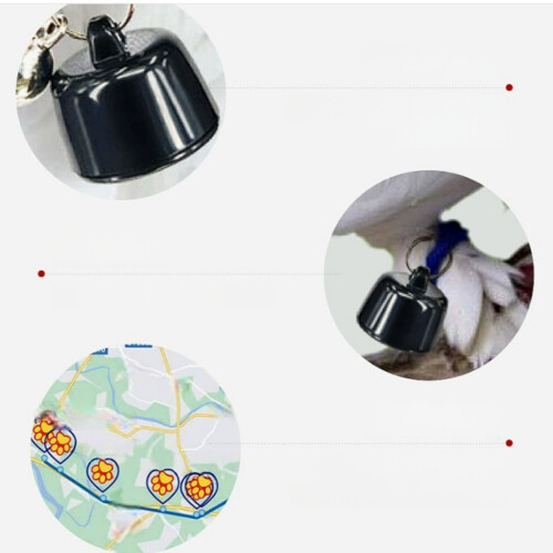 τεμάχια μίνι GPS tracker: Έξυπνος εντοπιστής σε πραγματικό χρόνο για γάτες, σκύλους, 1