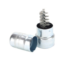 Battery Terminal Cleaner Brush Set 2Piece Steel Wire Tool for Quick Corrosion Removal and Better Contact