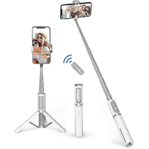 Selfie Stick Tripod Monopod Adjustable Telescopic 3 In 1 Extendable 270 Rotation